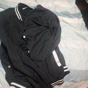 Black Varsity Jacket